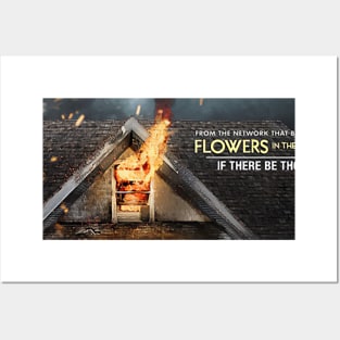 flowers in the attic Posters and Art